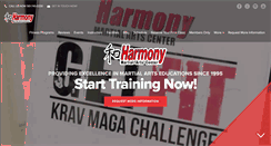 Desktop Screenshot of harmonymartialarts.com